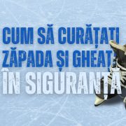 Cum să curățați zăpada și gheața în siguranță